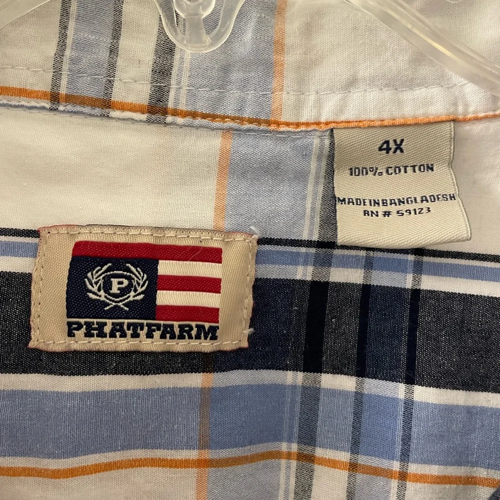 4X Phat Farm Button Up Shirt